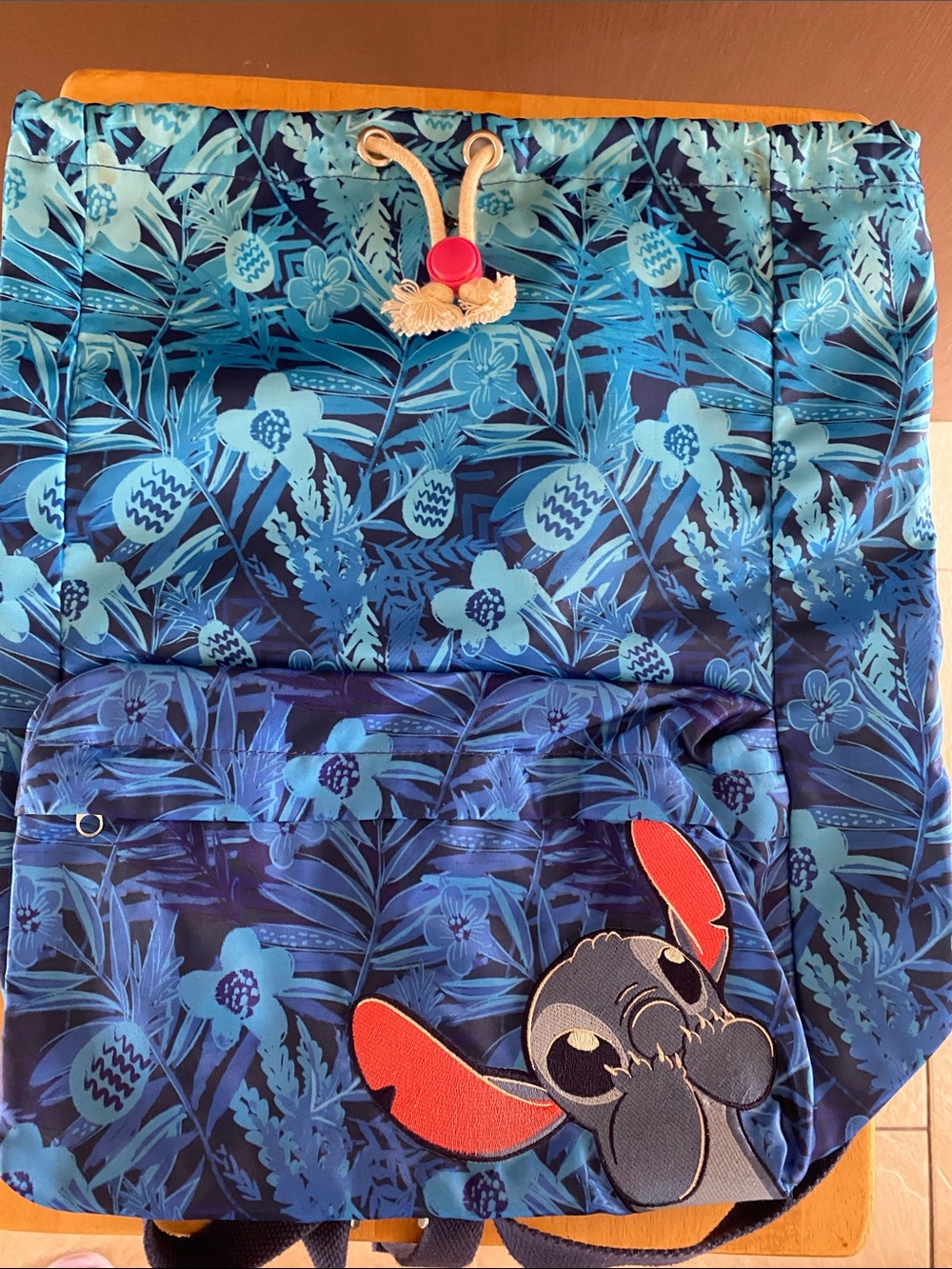 Disney’s Stitch Drawstring Backpack Bag